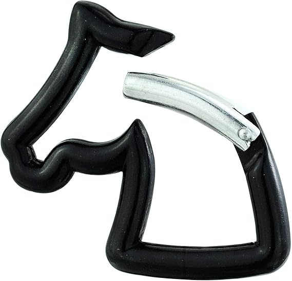 Mini Nonlocking Carabiner Clip Spring Snap Hook EDC Keychain Holder