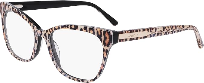 bebe Eyeglasses BB 5210 209 Leopard Animal