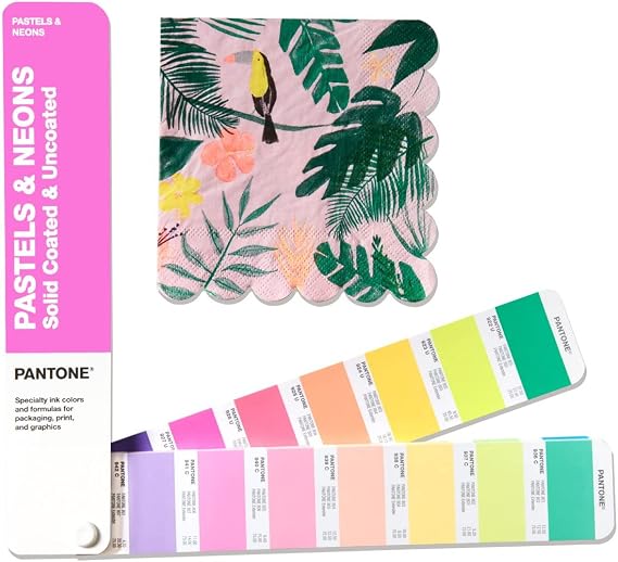 Pantone Pastels & Neons Guide | Coated & Uncoated | More Colors Give You More Choices for Graphic Colors That Stand Out | GG1504B
