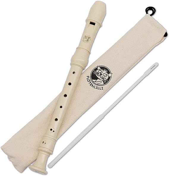 CASCHA EH 3908 Lilli's Recorder Set with Bag & Cleaning Rod (German Fingering)