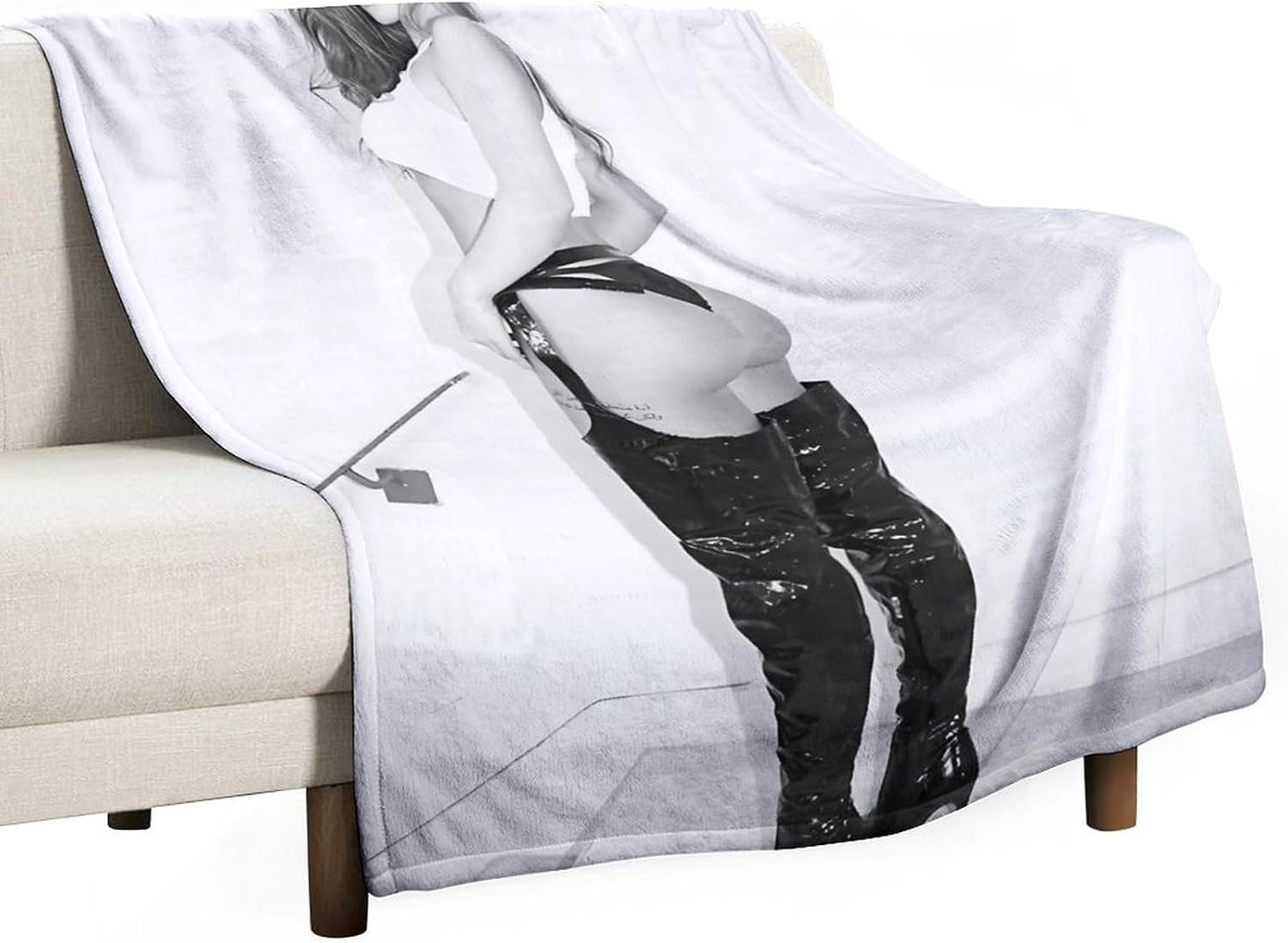 Lana Rhoades Ass BW Poster Picture Print Wall Art Poster Painting Canvas Posters Artworks Room Aesthetic 60"x80"