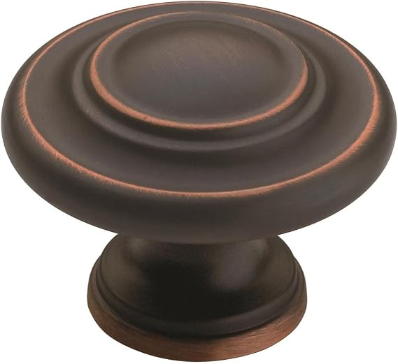 Amerock 1-3/4" Round Inspirations Oil-Rubbed Bronze Cabinet Knob