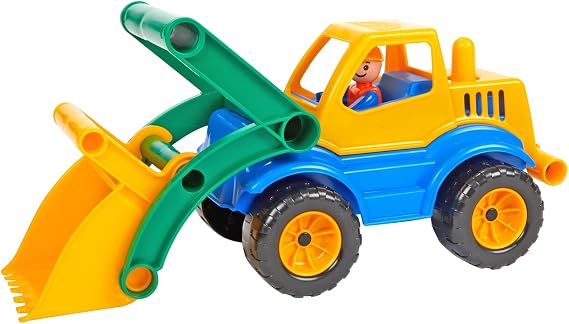 Lena 04152 Front Loader with Figure 34 cm