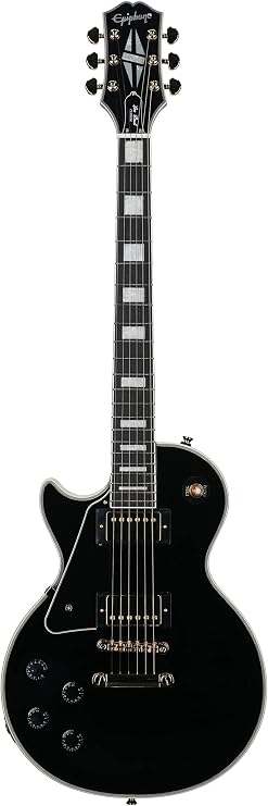 Epiphone Les Paul Custom, Lefty Ebony with Gold Hardware