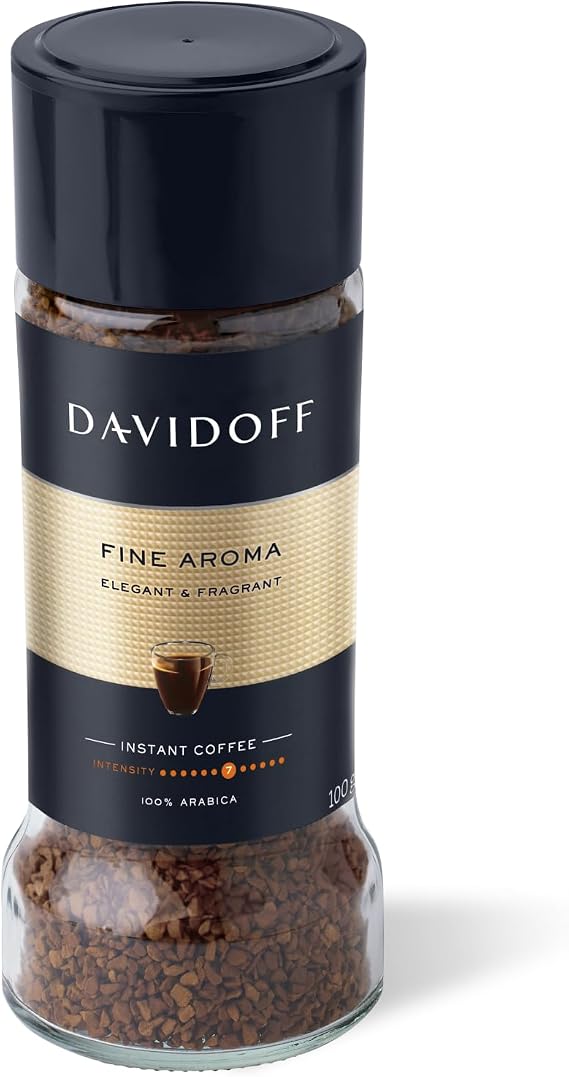 DAVIDOFF Instant Coffee with Fine Aroma - 7/12 Intensity - 100 g