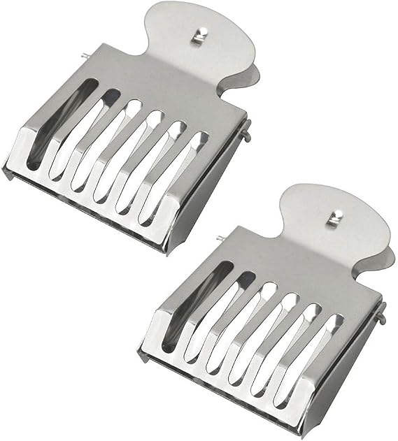 2Pcs Stainless Steel Beekeeping Cage Marking Clip Beekeeper