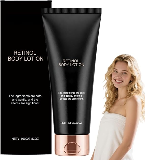 100G Retinol Body Lotion Firming Moisturizer with Ceramide&Retinol for Crepey Skin,Advanced Firming Elastic Hydrating Anti-Aging Cream,Stretch Mark Cream,Advance Retinol Body Lotion,Firm The Skin