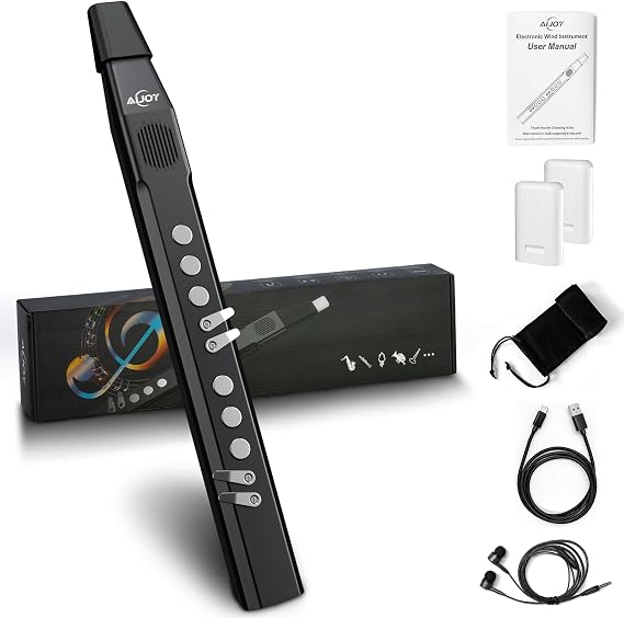 AIJOY AWI-100 Portable Digital Wind Instrument, Mini Electric Saxophone