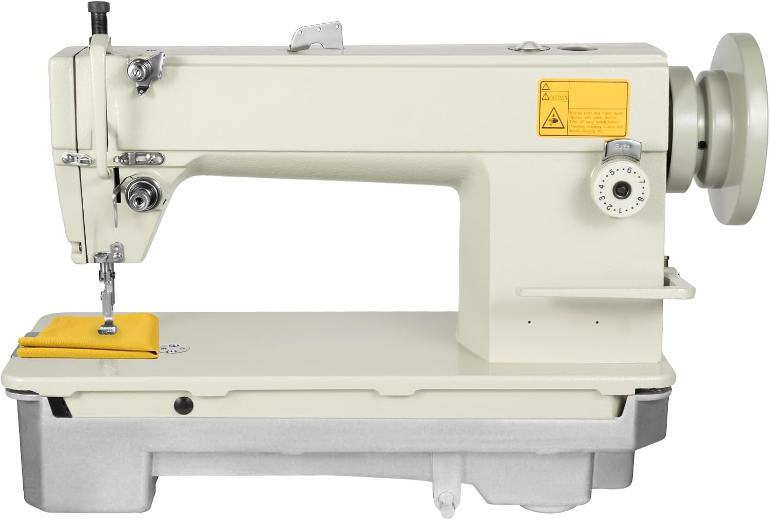 Industrial Leather Sewing Machine - 3000 StitchesMin Commercial Straight Line Stitch Machine for Heavy Duty Leather Fabrics, Canvas & More