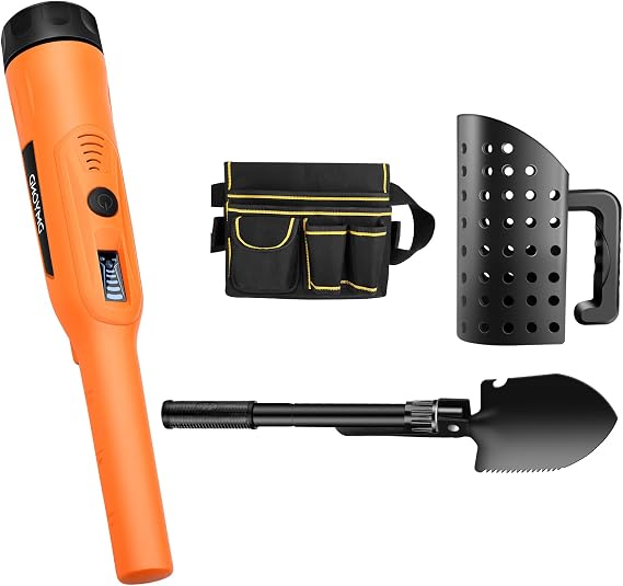 Dmyond Rechargeable Metal Detector Pinpointer & Accessories