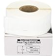 HOUSELABELS Compatible DYMO 30373 Retail Labels (7/8" x 15/16"), Strong Permanent Adhesive, Compatible with DYMO LW 450, 4XL, Rollo & Zebra Desktop Printers, 6 Rolls /2400 Labels