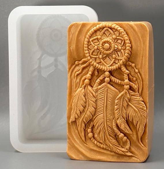 Dreamcatcher Silicone Mold for SOAP Making and Other Crafts, Crafting Tool