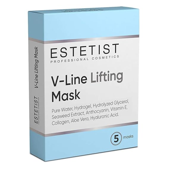 ESTETIST V-Line Face & Neck Mask for Chin & Jawline, 5-Pack