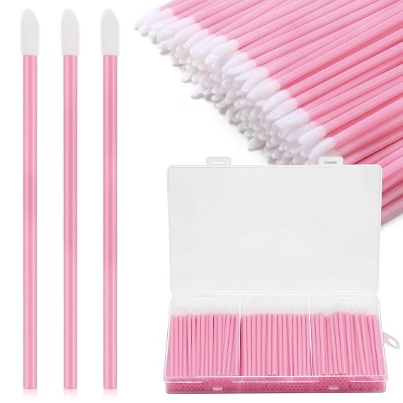 240Pcs Disposable Lip Wands,Lipstick Applicator Brushes for Makeup