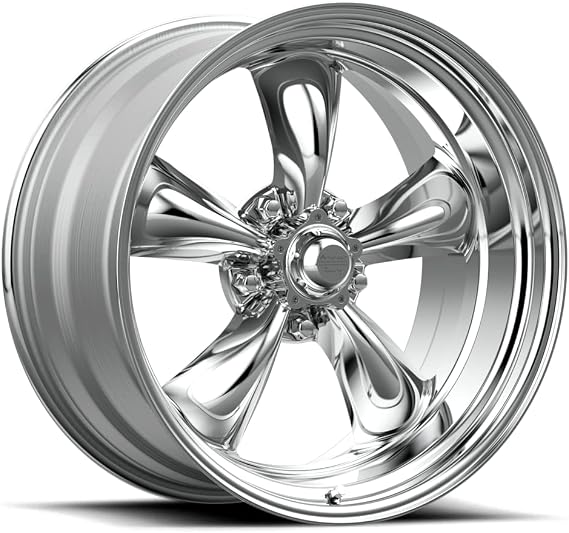 American Racing Vintage VN515 Torq Thrust II 1 Piece 15X6 5X4.75 3.26-6mm Polished - VN5155661