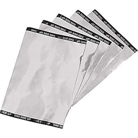229574 Strong Thick Aluminum Foil for Long Term Storage, Color Coded Black, 85m (Pack of 100)
