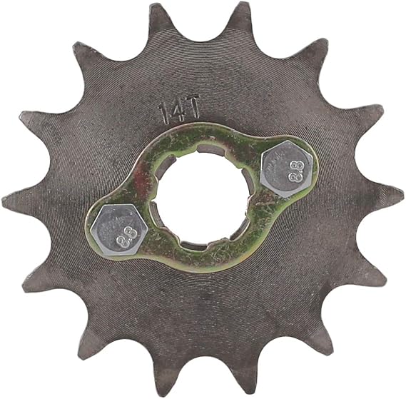 530 20mm 14T Chain Front Sprocket Cog for 125cc-350cc Dirt Pit Bike ATV Go Kart (14T)