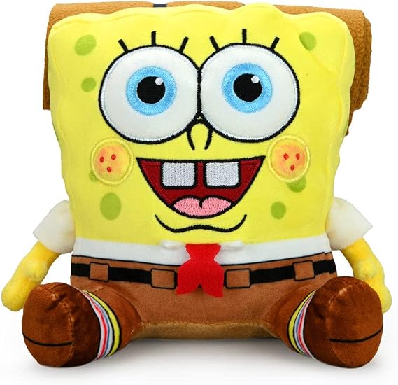 Kidrobot Spongebob Squarepants Kamp Koral Spongebob Phunny Plush, 7.5 Inches