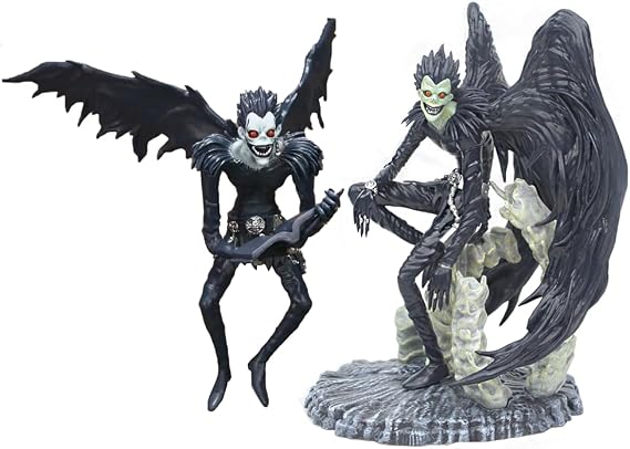 Zhongkaihua Anime Figure Death Note Ryuk Figure Death Note Merch Figurine Collection Ornament Desk Decoration 19/17CM PVC Model Statue