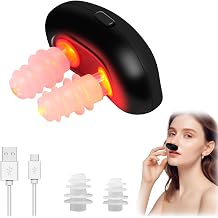 Respirelief Red Light Nasal Therapy Instrument, Instant Nose Rhinitis Treatment Device, Physiotherapy Nasal Soothing Device