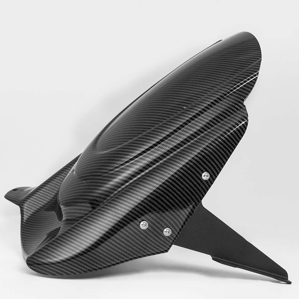 Motorcycle Rear Tire Hugger Fender Mudguard Splash Guard for Versys650 Versys 650 KLE650 KLE 650 2007 2008 2009 2010 2011 2012 2013 2014 2015 2016 2017 2018 2019 2020 2021 2022 2023Gloss Carbon Look