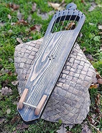Kantele/Karelia / (Gusli Psaltery) Russian traditional stringed instrument 7-string Handmade Unique Harp