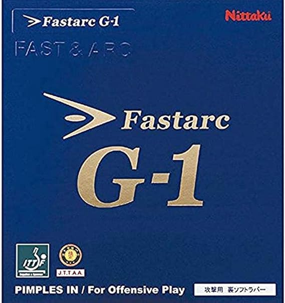 Nittaku NR8702 Fastakk G-1 Table Tennis Rubber Soft Back Tension