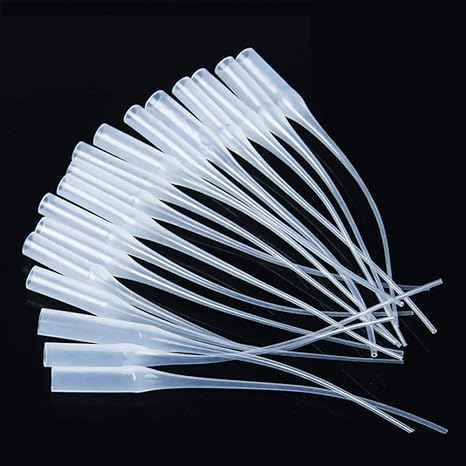 RC Tire Glue Tips Pack of 100 CA Glue Applicator Nozzles 75 mm Long (5 mm Outer Diameter) and Micro Extenders for Art, Model Boats, Crafts, Guitar Fret Slots, Fine Repairs and Hobby or DIY Projects