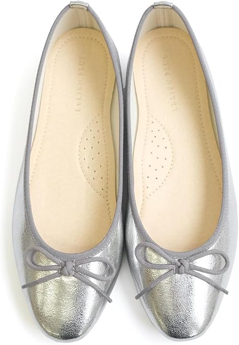 AmiAmi Square Toe Ballet Shoes Pumps Women's 0.7cm Heel Flat Classic Comfortable FX2030