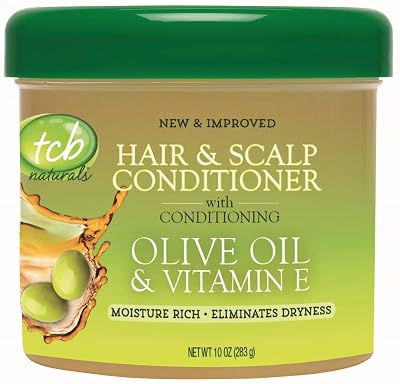 TCB Naturals Hair & Scalp Conditioner 10 oz. Jar Case of 6