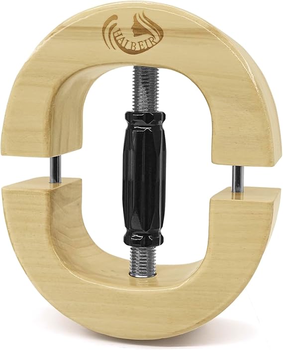 Hat Stretcher for Cowboy Hats Wooden Adjustable Hat Expander with Metal Screw Professional Hat Resizing Tool