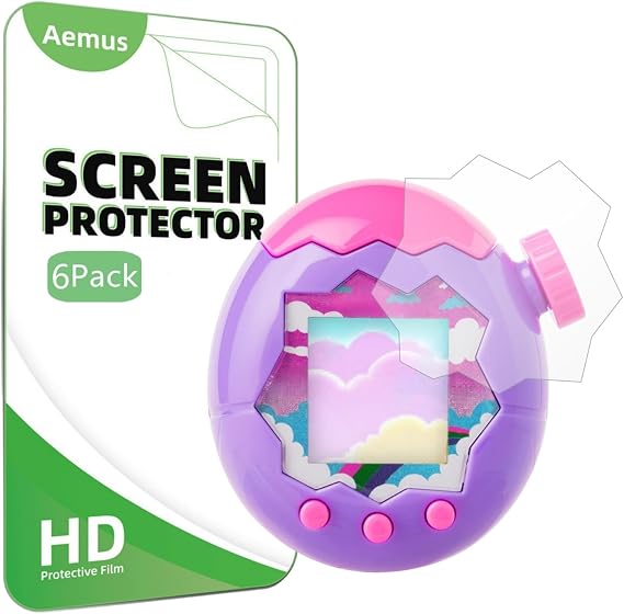 Screen Protector Compatible for Tamagotchi Paradise (6 Pack)