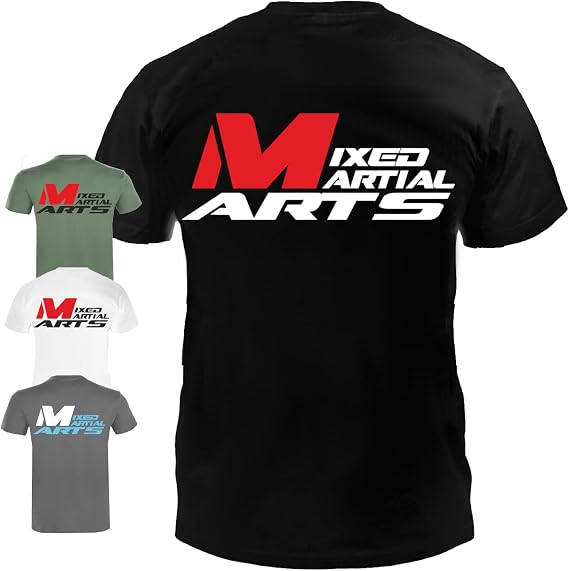 T-Shirt MMA Fight 1 - Men's Martial Arts MMA Shirt for Sports and Leisure with MMA Print
