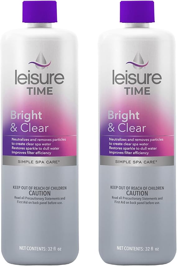Leisure Time A-02-A Bright And Clear, 1-Quart, 2-Pack