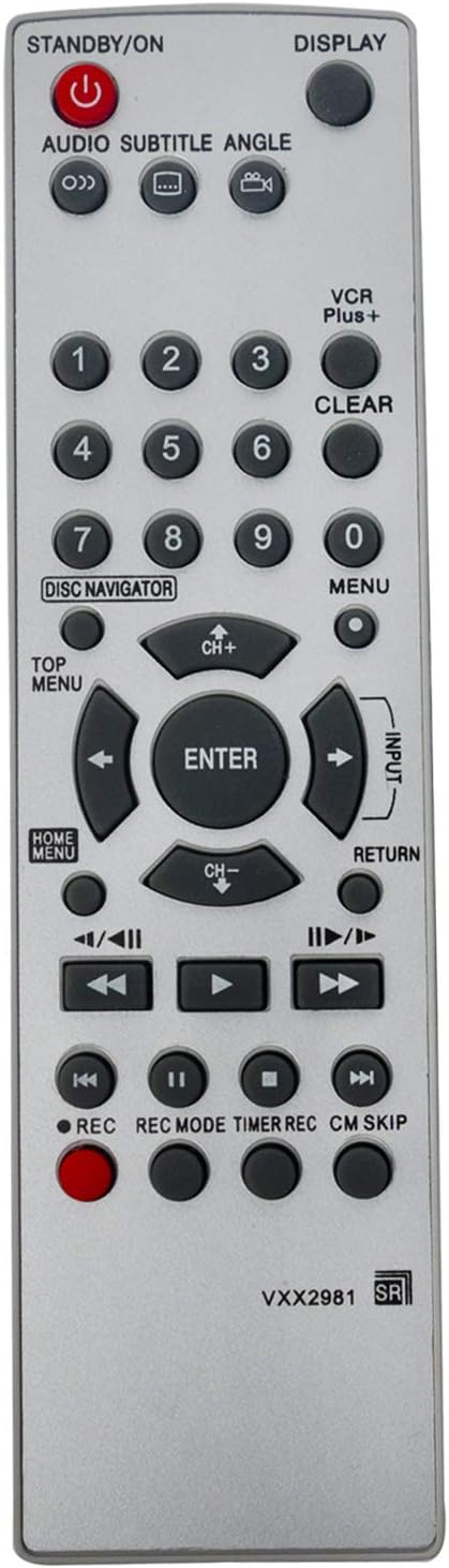 New VXX2981 Replacement Remote Control fit for Pioneer DVD Recorder