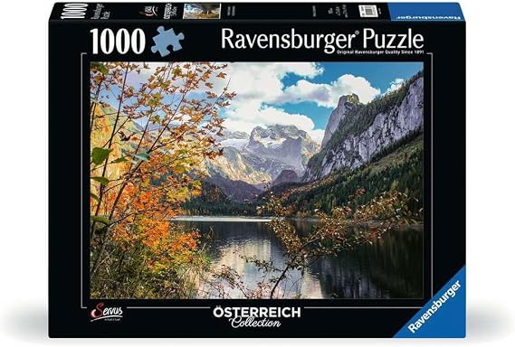 Ravensburger, 1000p Puzzle Avusturya, Yetişkin Puzzle