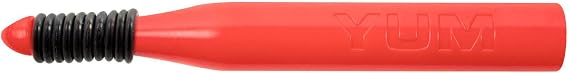 Yum Lures YWTOOL Red 4'' Wacky Fishing Rig Tool W/ O Rings