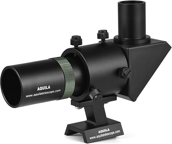 Star Finder 6*30mm 90 Degree Right Angle Flip Left and Right Image Crosshair Alloy Astronomical Accessories