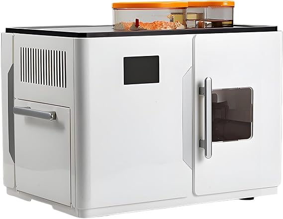 Electric Roti Maker Machine, Automatic Roti Makering, Makes 20 Pieces at Once, for India Roti, Chapati, Flour Tortilla, Corncakes,Tawa, Dosa