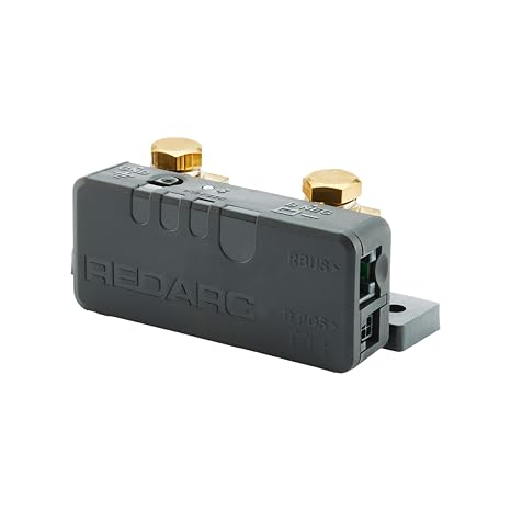 REDARC 500A Smart Battery Monitor for 12V Systems, Bluetooth 5.1 with RedVision App Integration, Real-Time Accuracy for State of Charge, Time Remaining, Current Flow, Up to 42 Meters Wireless Range