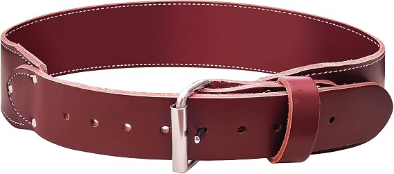 SitePro 51-12035L 3-In Top-Grain Leather Ranger Work Belt, Large