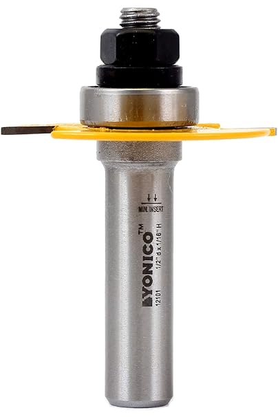 YONICO Router Bits Slotting Cutter 1/16-Inch 1/2-Inch Shank 12101