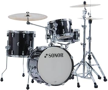 Sonor AQ2 Bop Maple 4-Piece Drum Shell Pack (Transparent Black)