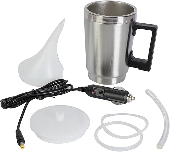 Automotive Headlight Lens Restoration Kit Featuring 12V 60W Heated Atomizing Cup, Electrolytic Liner, Spray Tool, 500ML Capacity and 2 LidsEasy Heavy-Duty Restoration