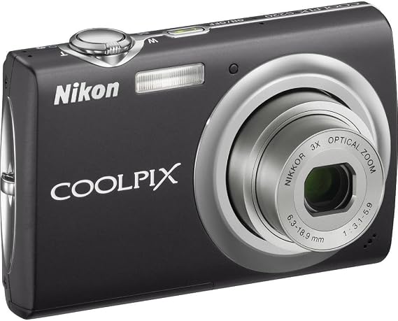 Nikon Coolpix S220 10MP Digital Camera with 3x Optical Zoom and 2.5" LCD