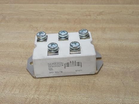 Sindopower / Semikron SKD 160/16 3 PHASE BRIDGE, 160A, 1600V, SEMIPOINT 4