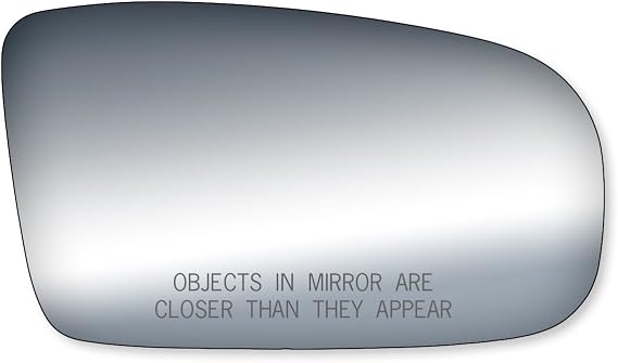 Fit System 90072 Passenger Side Mirror Glass, Oldsmobile Cutlass, Chevrolet Cavalier Coupe, Sedan, Malibu, Pontiac Sunfire Coupe, Sedan