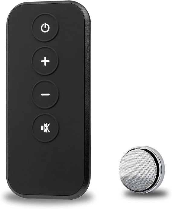 Replacement Remote Control Compatible with Bose Solo 5 10 15 Sound Bar, Replace for Bose Solo Cinemate Series II IIGS 1SR 10 & 15 Remote with CR2025 Battery
