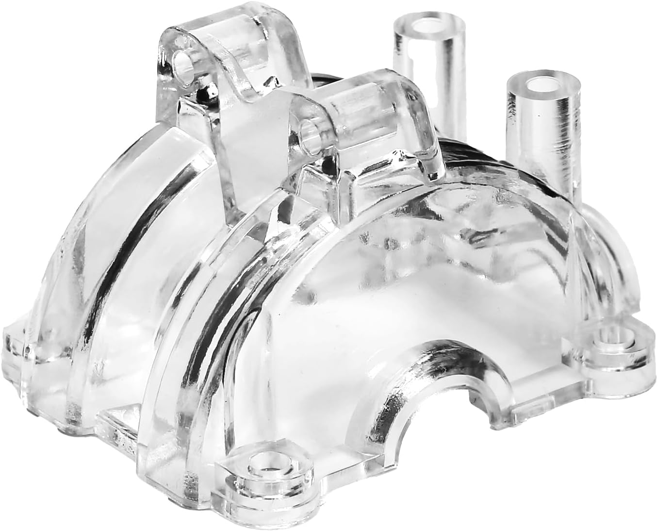 Transparent Differential Gear Covers,clear Plastic Gearbox,differential Case,front and Rear Diff Cover for Tamiya 1/10 RC Car TT02