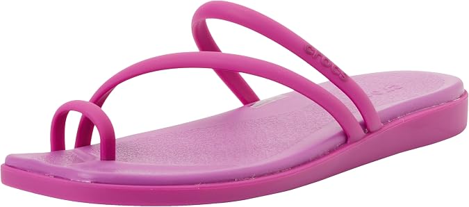 Crocs Women's Miami Toe Loop Sandal Flat Sandal